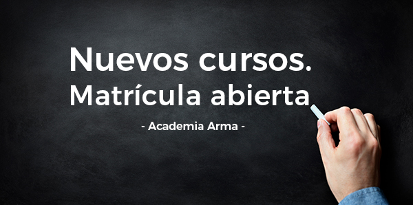 Formación nuevos cursos academia arma - Formación