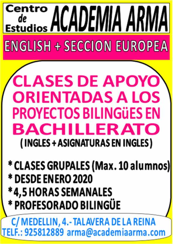 Formación ENGLISH PROYECTO BTO 100 - Formación