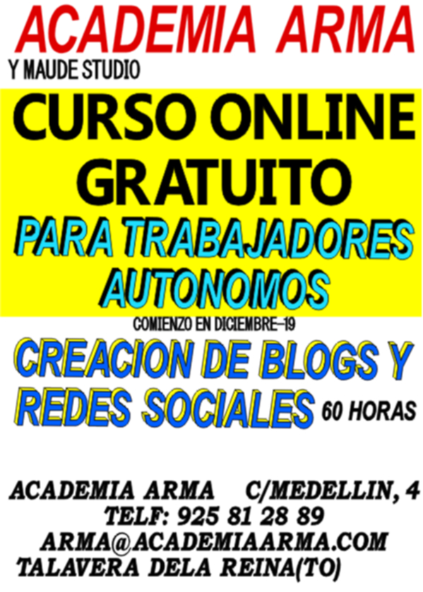 Formación MAUDE BLOGS 100 - Formación
