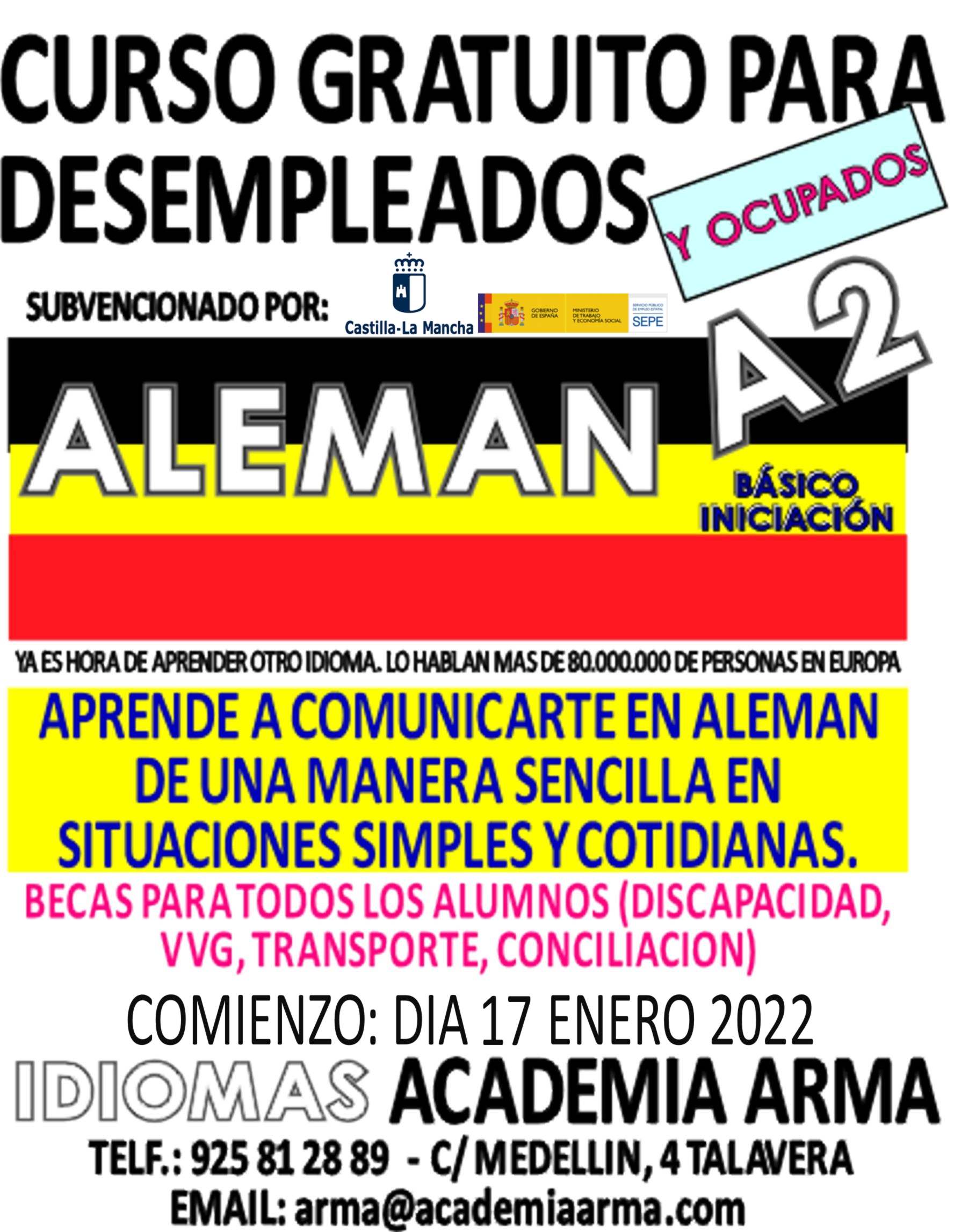 Formación ALEMAN A2 300 - Formación