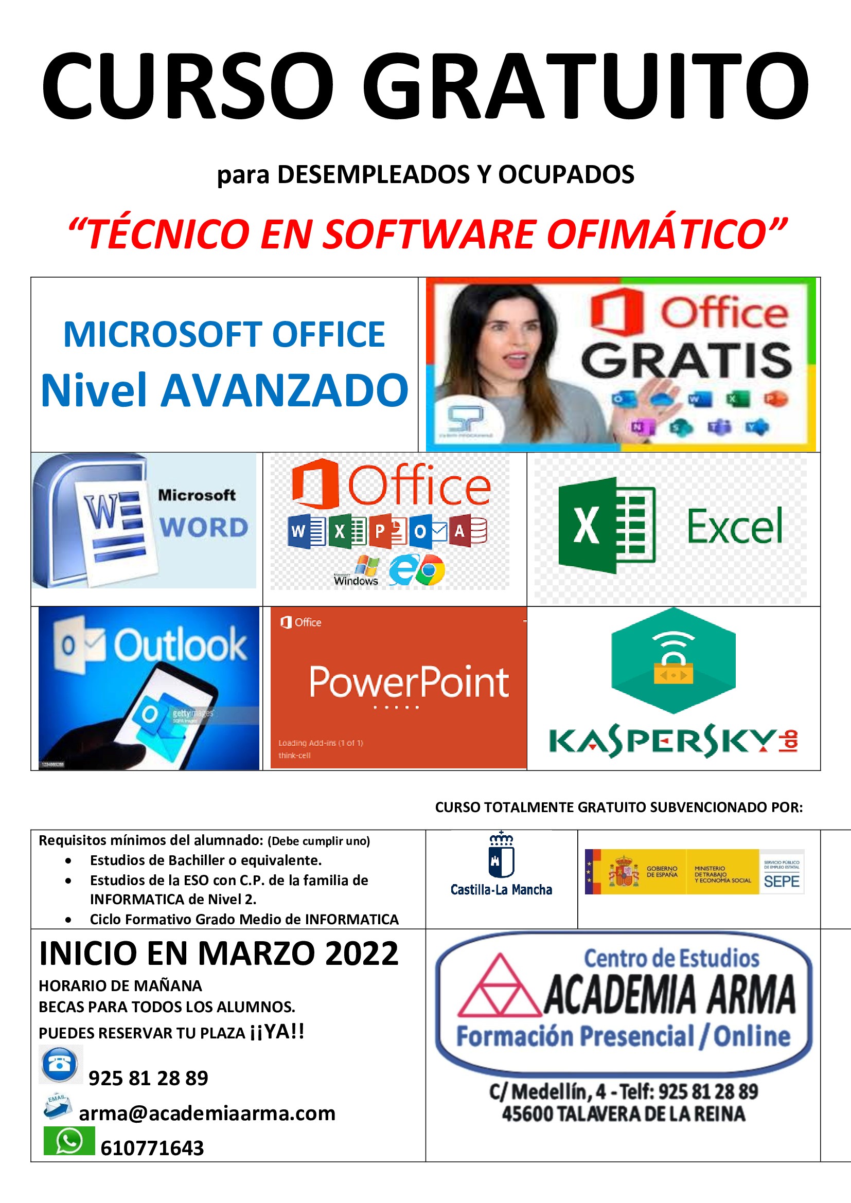 Formación CURSO GRATUITO 2 - Formación