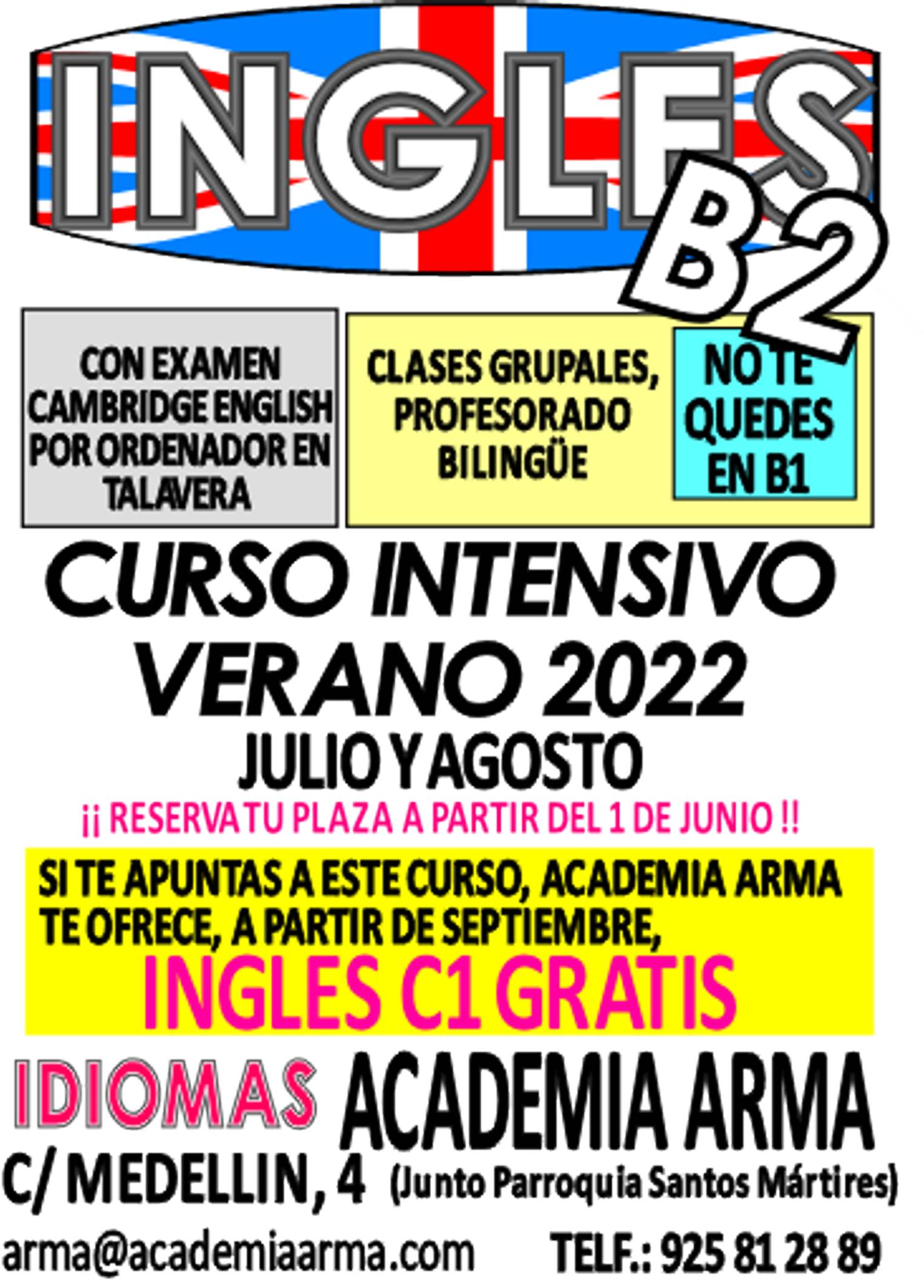 Formación B2 INTENSIVO 2022 - Formación