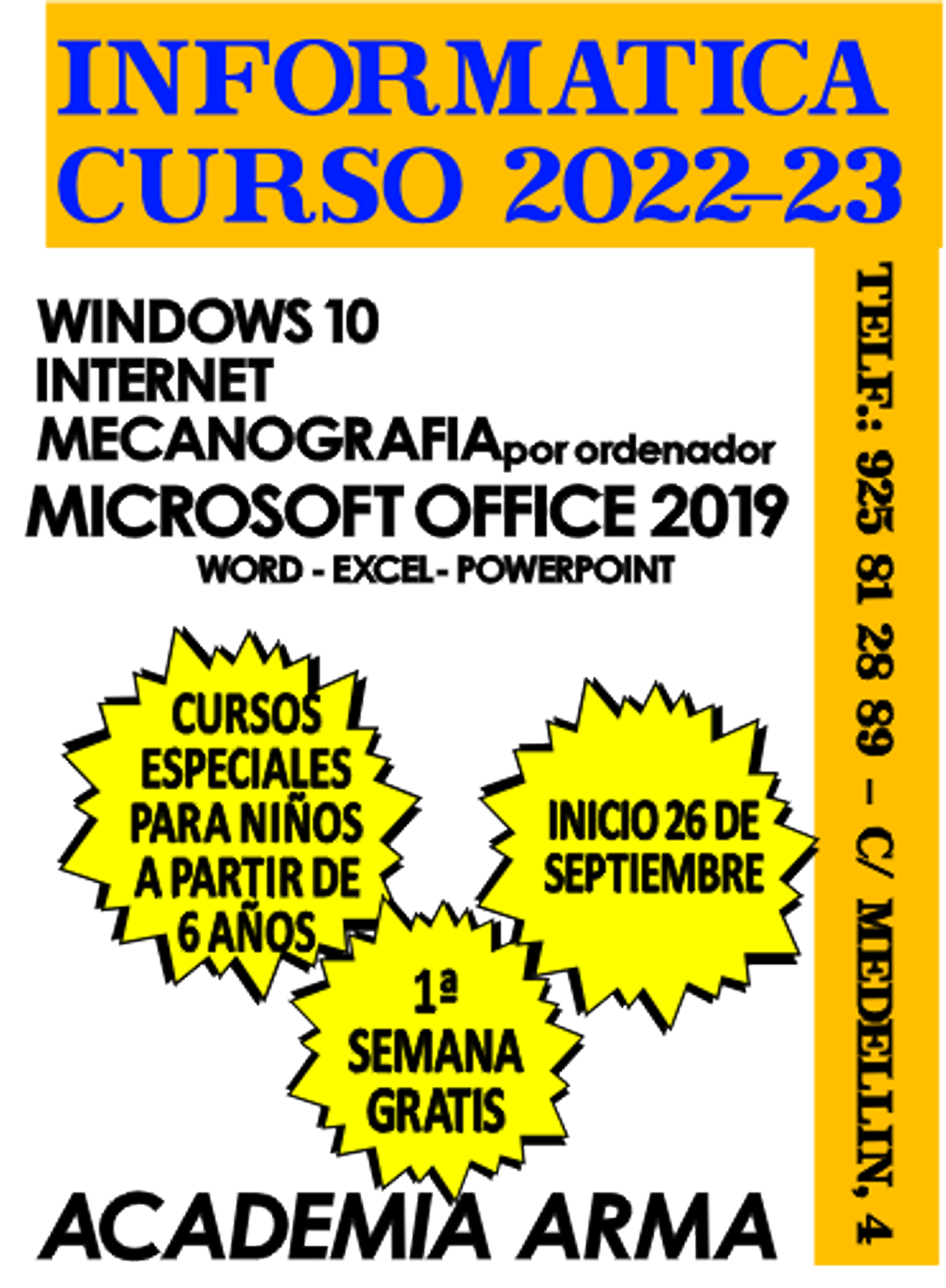 Formación INFORMATICA 22 23 300 - Formación