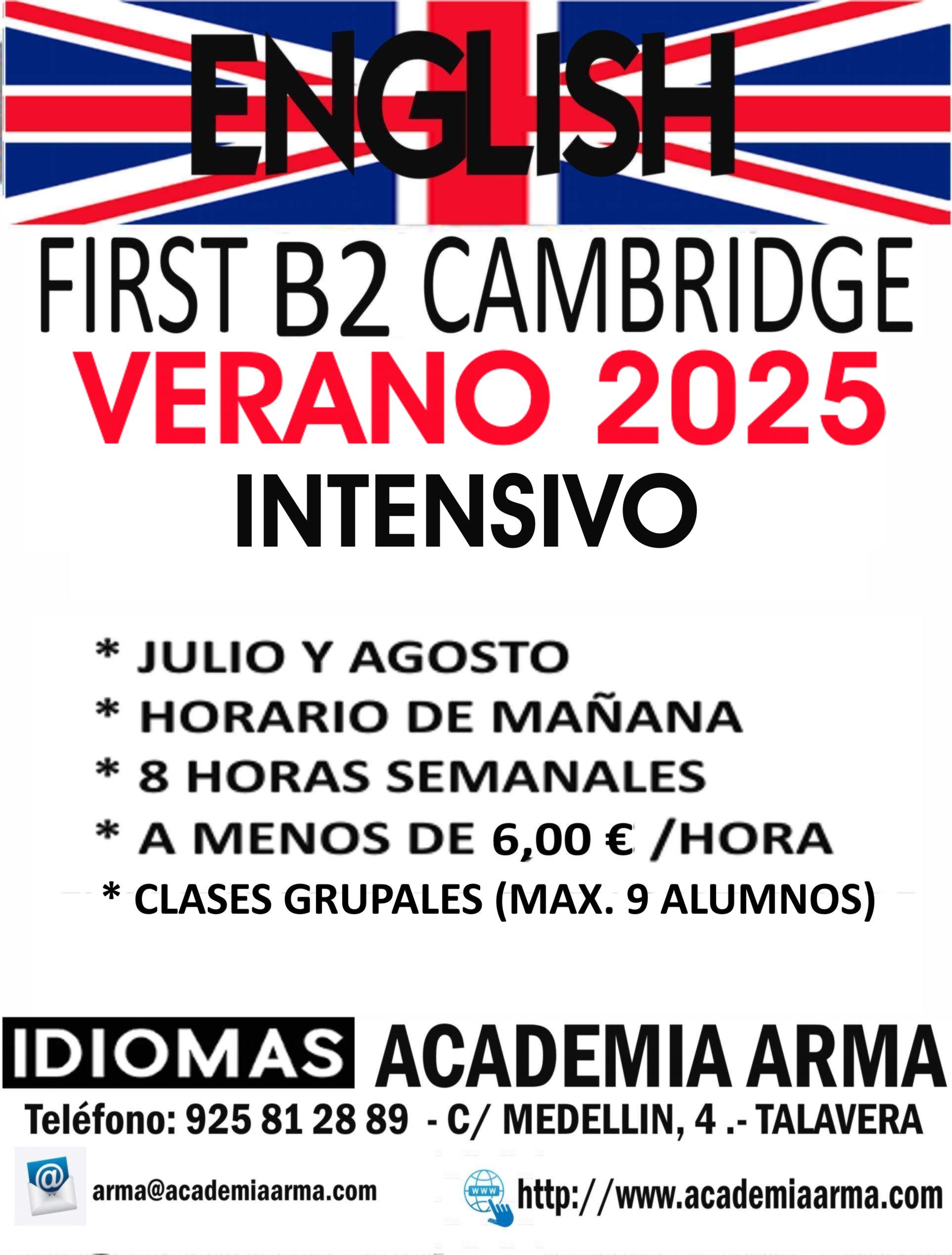 B2 INTENSIVO VERANO 2025 2 - Inicio